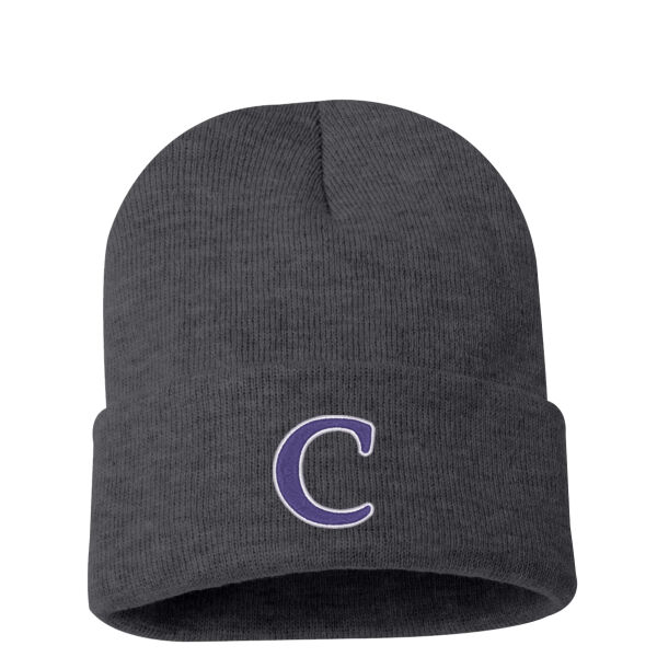 12" Solid Cuffed Beanie Thumbnail