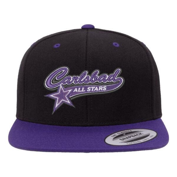 Premium Flat Bill Snapback Cap Thumbnail